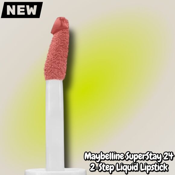 NEW Maybelline SuperStay 24 2-Step Liquid Lipstick – Shade 235 Loaded Latte - Picture 2 of 8